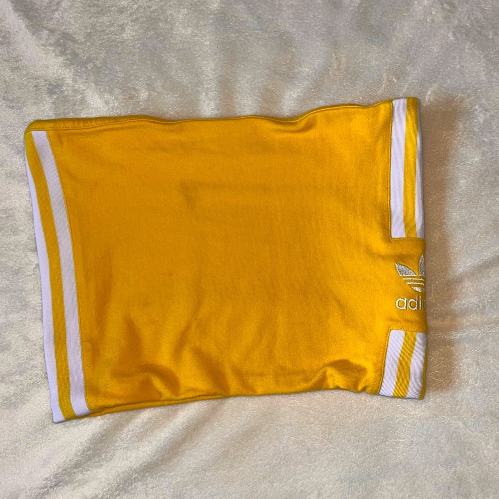 Adidas Original Three Stripe Tube Top - Picture 2 of 6
